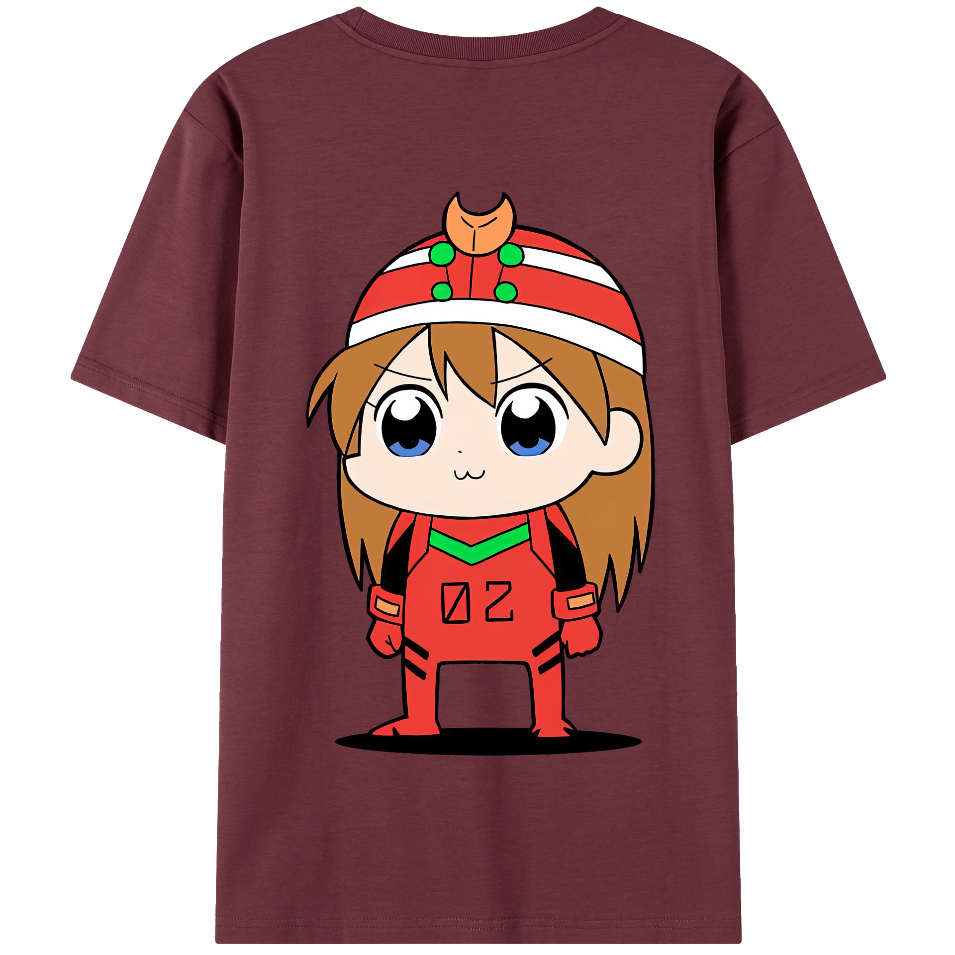 （画像用） EVA 新世紀エヴァンゲリオン 綿100％半袖Tシャツ（背面プリント）